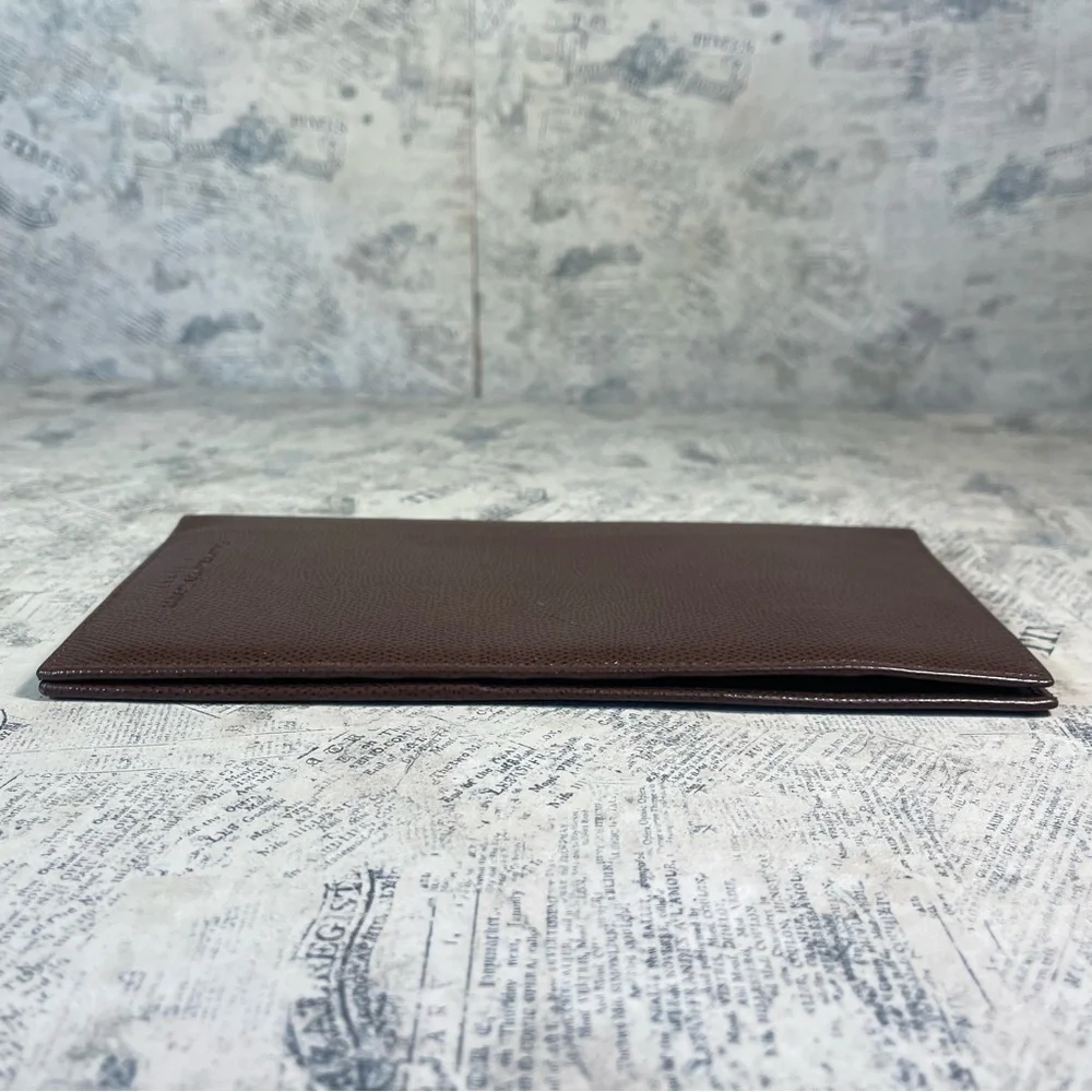Gianfranco Lotti Firenze Made in Italy Snake Embossed Leather Passport Travel